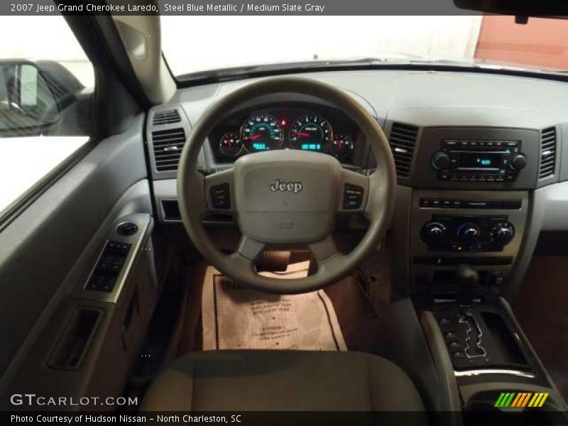 Steel Blue Metallic / Medium Slate Gray 2007 Jeep Grand Cherokee Laredo