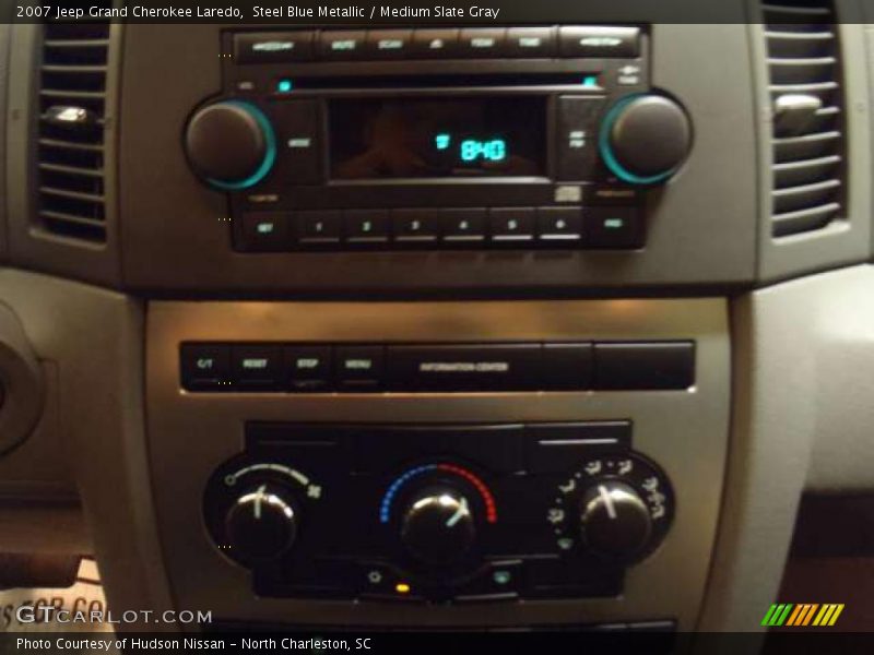 Steel Blue Metallic / Medium Slate Gray 2007 Jeep Grand Cherokee Laredo