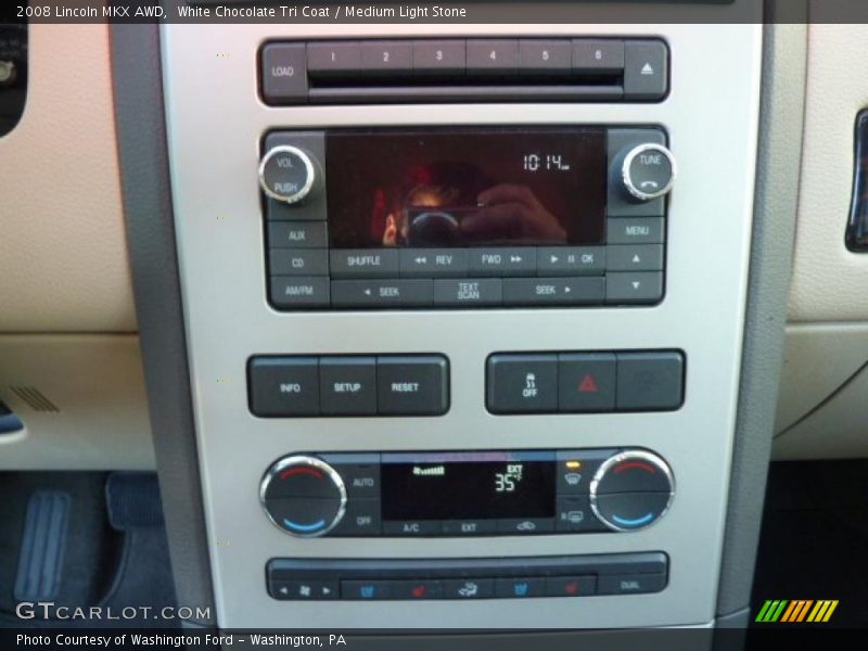 White Chocolate Tri Coat / Medium Light Stone 2008 Lincoln MKX AWD