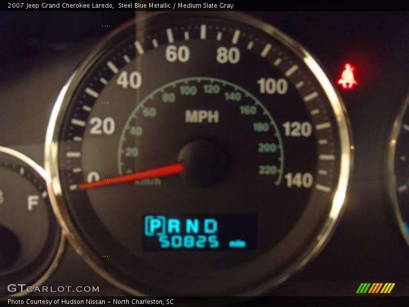Steel Blue Metallic / Medium Slate Gray 2007 Jeep Grand Cherokee Laredo