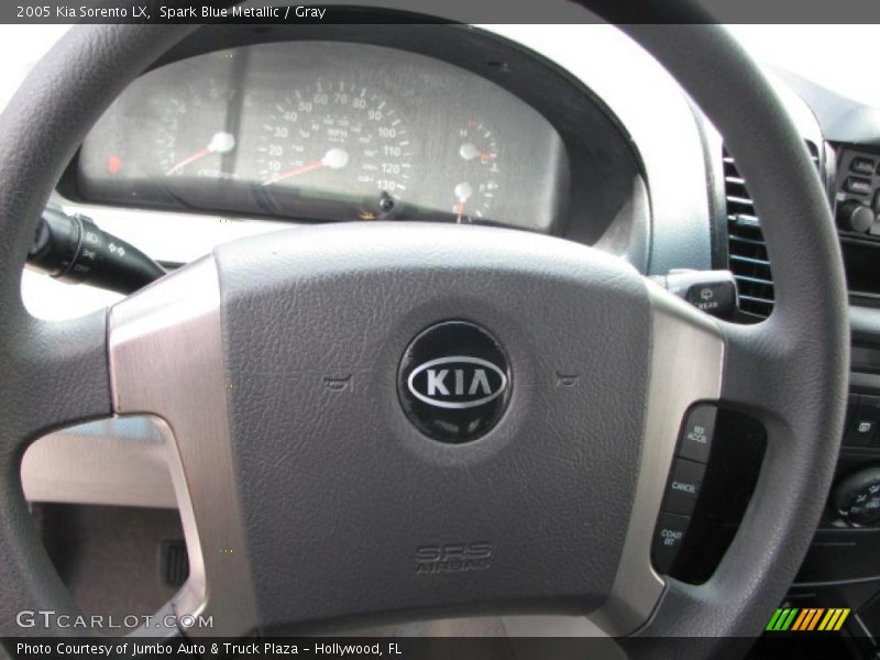 Spark Blue Metallic / Gray 2005 Kia Sorento LX