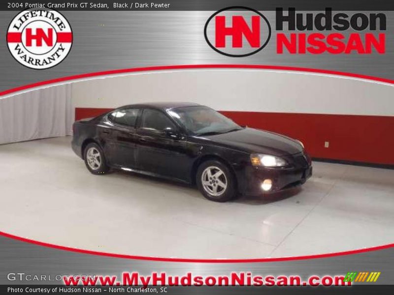 Black / Dark Pewter 2004 Pontiac Grand Prix GT Sedan