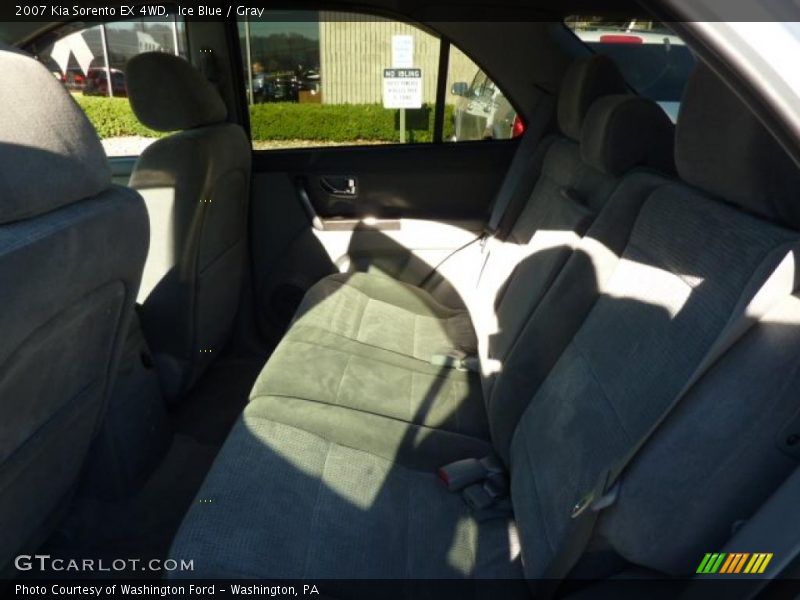 Ice Blue / Gray 2007 Kia Sorento EX 4WD