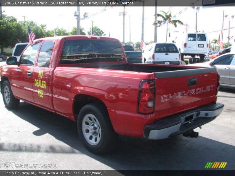 Victory Red / Dark Charcoal 2006 Chevrolet Silverado 1500 Extended Cab