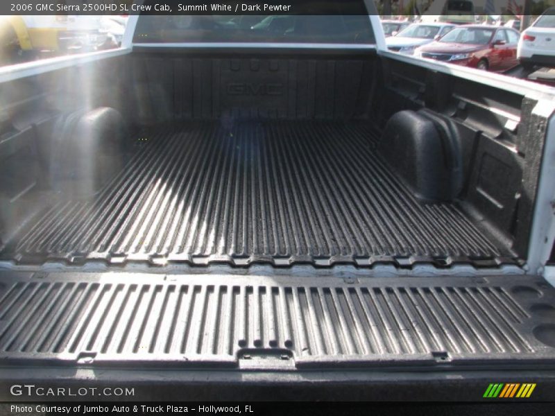 Summit White / Dark Pewter 2006 GMC Sierra 2500HD SL Crew Cab