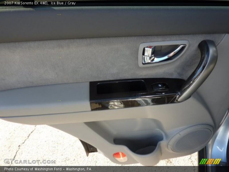 Ice Blue / Gray 2007 Kia Sorento EX 4WD