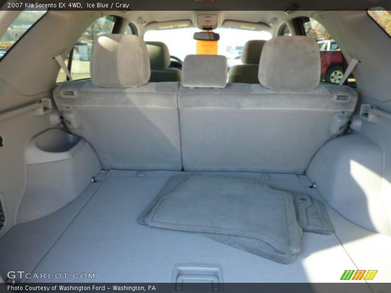 Ice Blue / Gray 2007 Kia Sorento EX 4WD