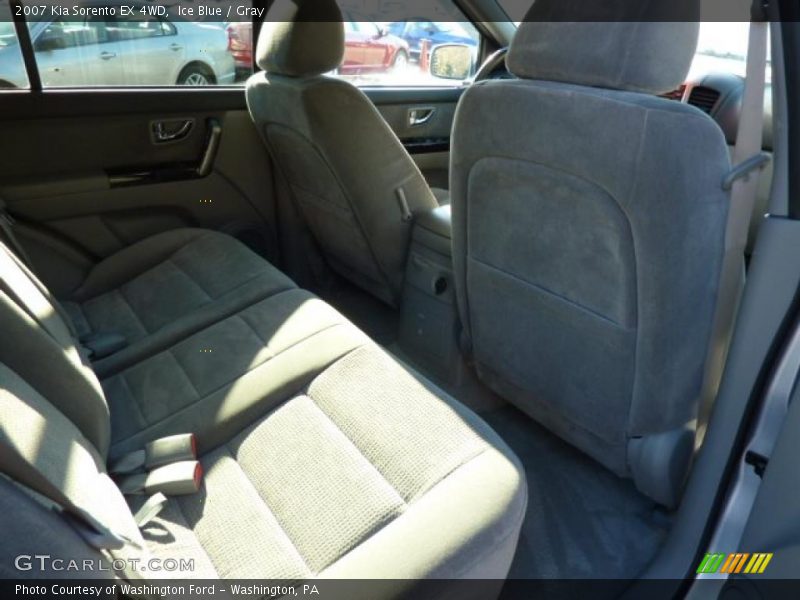 Ice Blue / Gray 2007 Kia Sorento EX 4WD
