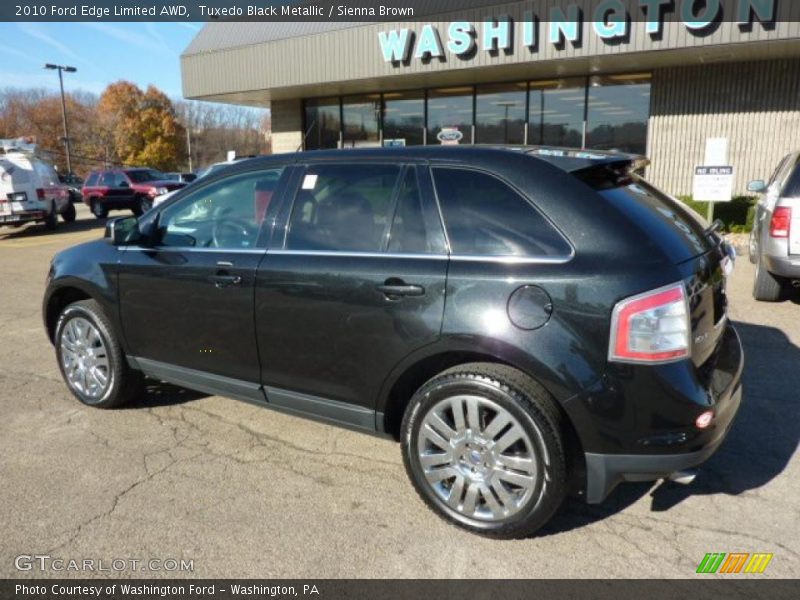 Tuxedo Black Metallic / Sienna Brown 2010 Ford Edge Limited AWD