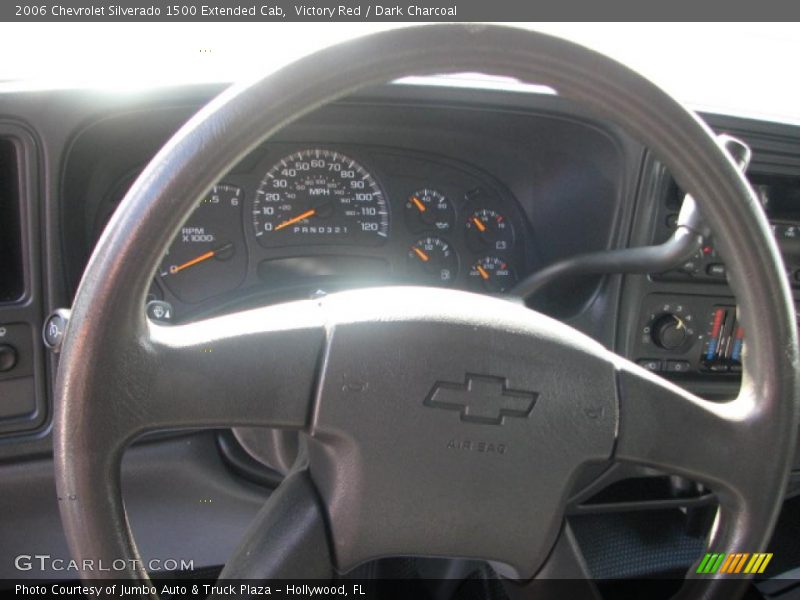 Victory Red / Dark Charcoal 2006 Chevrolet Silverado 1500 Extended Cab