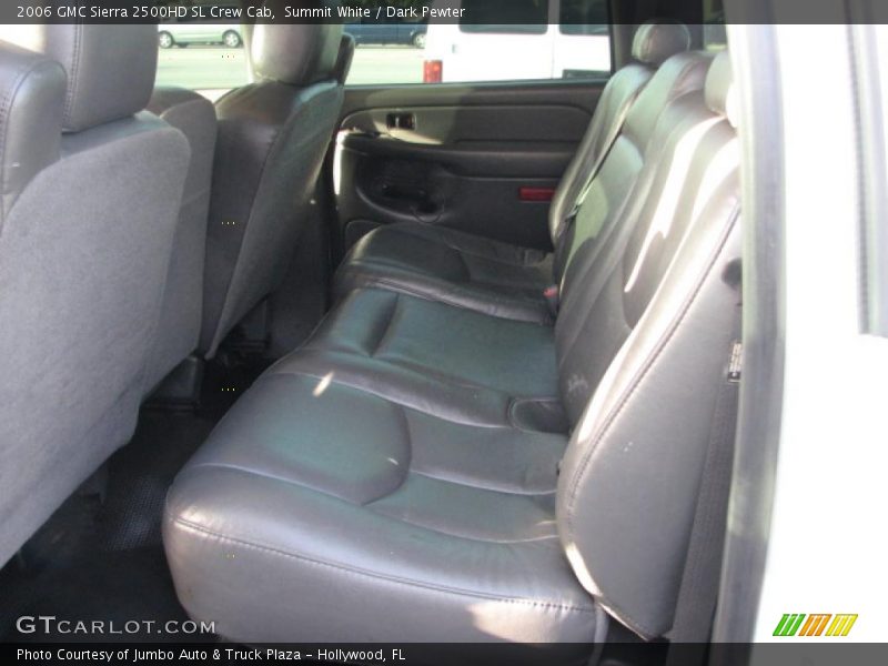 Summit White / Dark Pewter 2006 GMC Sierra 2500HD SL Crew Cab