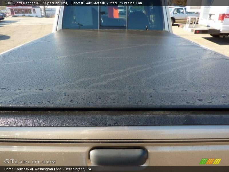 Harvest Gold Metallic / Medium Prairie Tan 2002 Ford Ranger XLT SuperCab 4x4