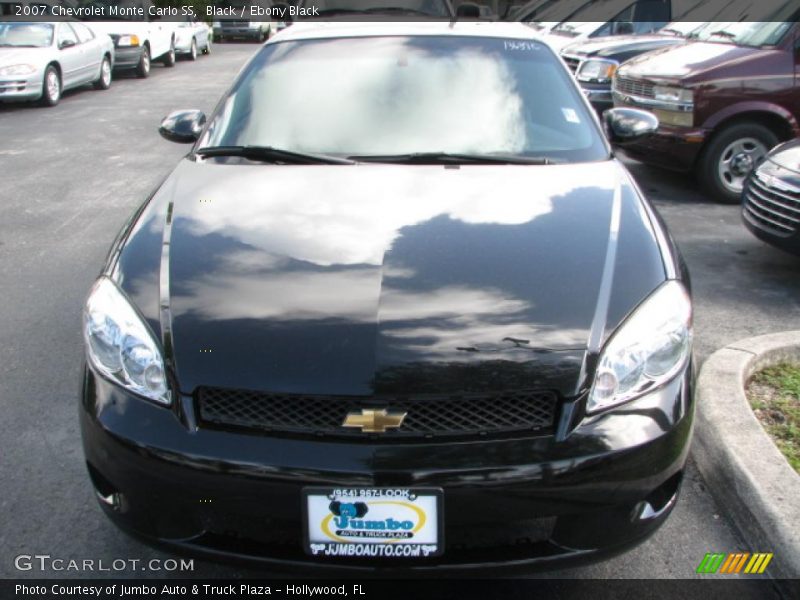 Black / Ebony Black 2007 Chevrolet Monte Carlo SS