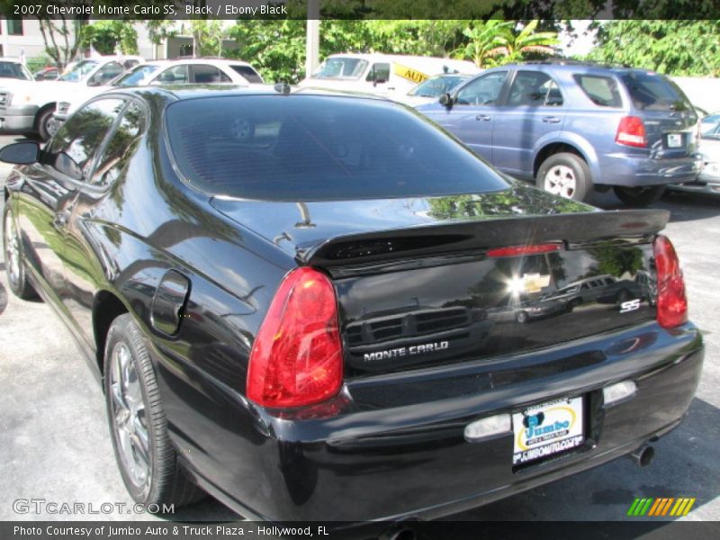 Black / Ebony Black 2007 Chevrolet Monte Carlo SS