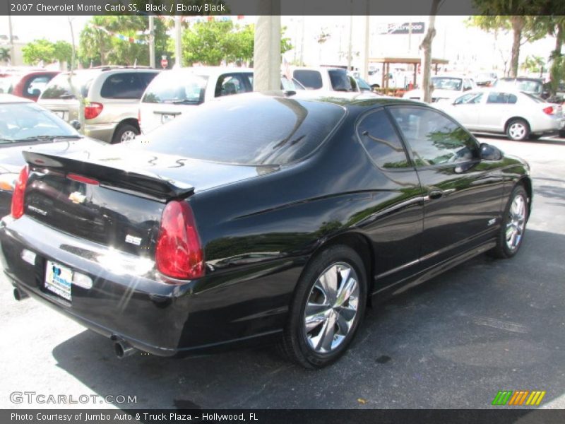 Black / Ebony Black 2007 Chevrolet Monte Carlo SS