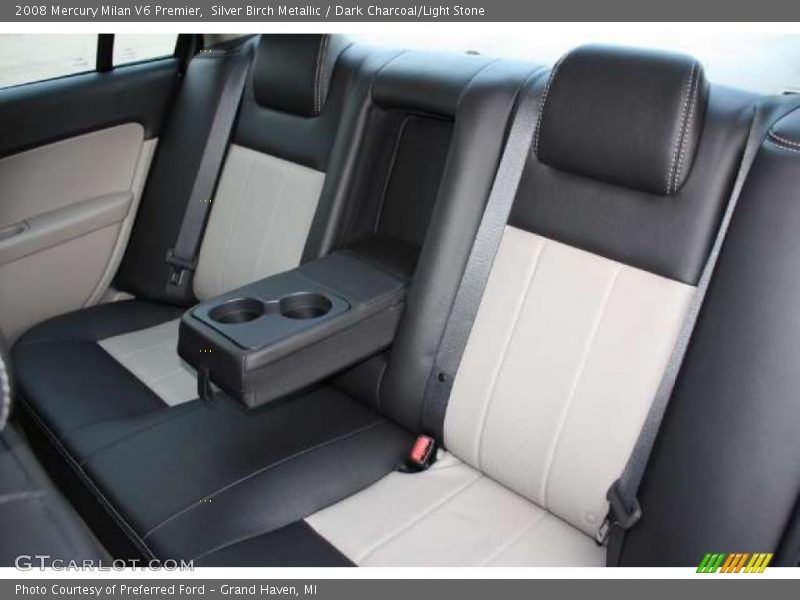 Silver Birch Metallic / Dark Charcoal/Light Stone 2008 Mercury Milan V6 Premier