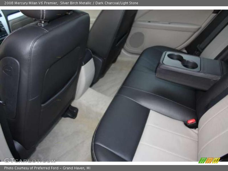 Silver Birch Metallic / Dark Charcoal/Light Stone 2008 Mercury Milan V6 Premier