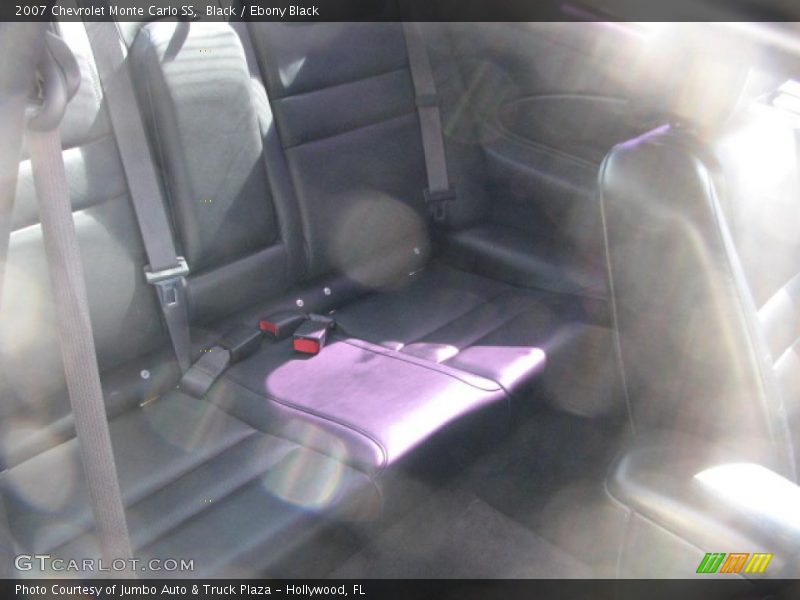 Black / Ebony Black 2007 Chevrolet Monte Carlo SS