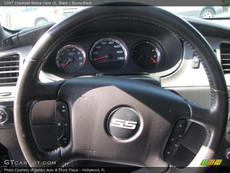 Black / Ebony Black 2007 Chevrolet Monte Carlo SS