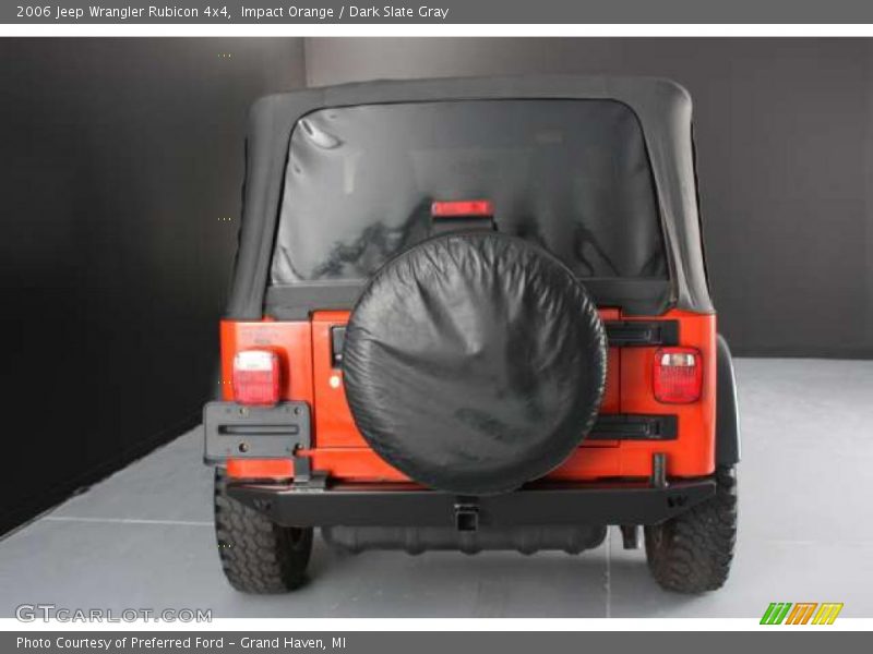Impact Orange / Dark Slate Gray 2006 Jeep Wrangler Rubicon 4x4