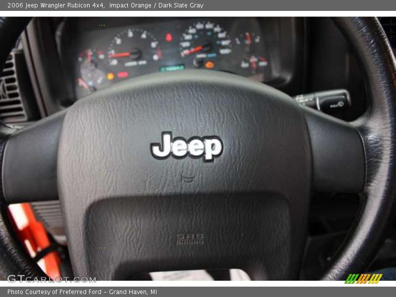 Impact Orange / Dark Slate Gray 2006 Jeep Wrangler Rubicon 4x4