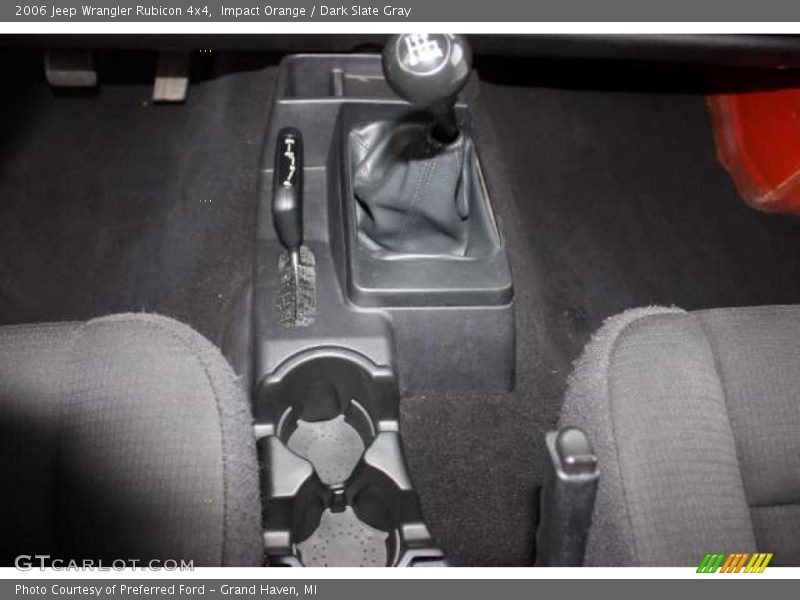 Impact Orange / Dark Slate Gray 2006 Jeep Wrangler Rubicon 4x4