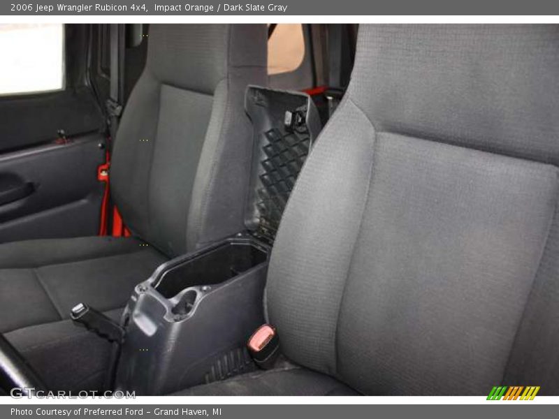 Impact Orange / Dark Slate Gray 2006 Jeep Wrangler Rubicon 4x4