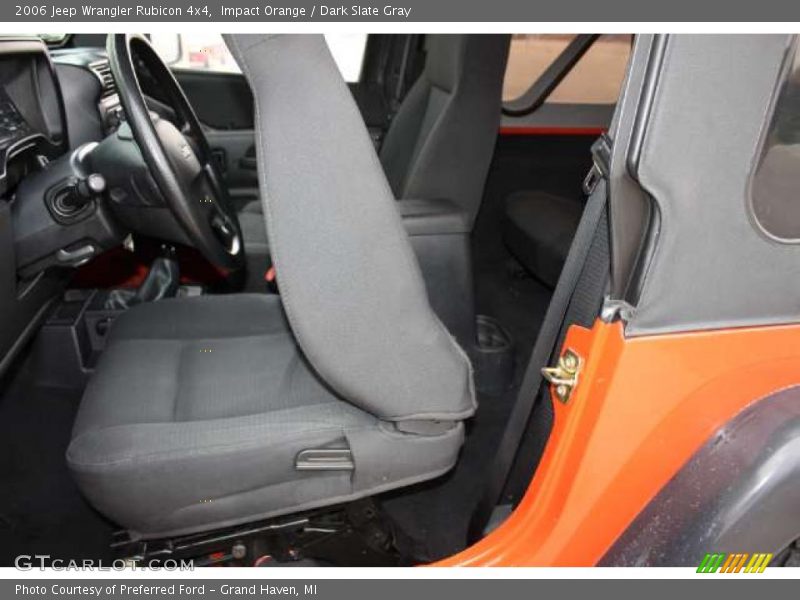 Impact Orange / Dark Slate Gray 2006 Jeep Wrangler Rubicon 4x4