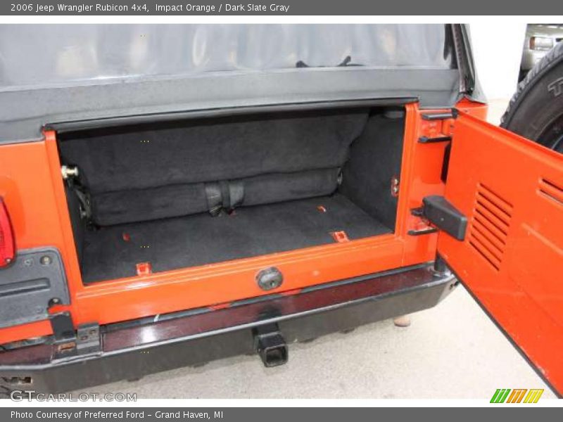 Impact Orange / Dark Slate Gray 2006 Jeep Wrangler Rubicon 4x4