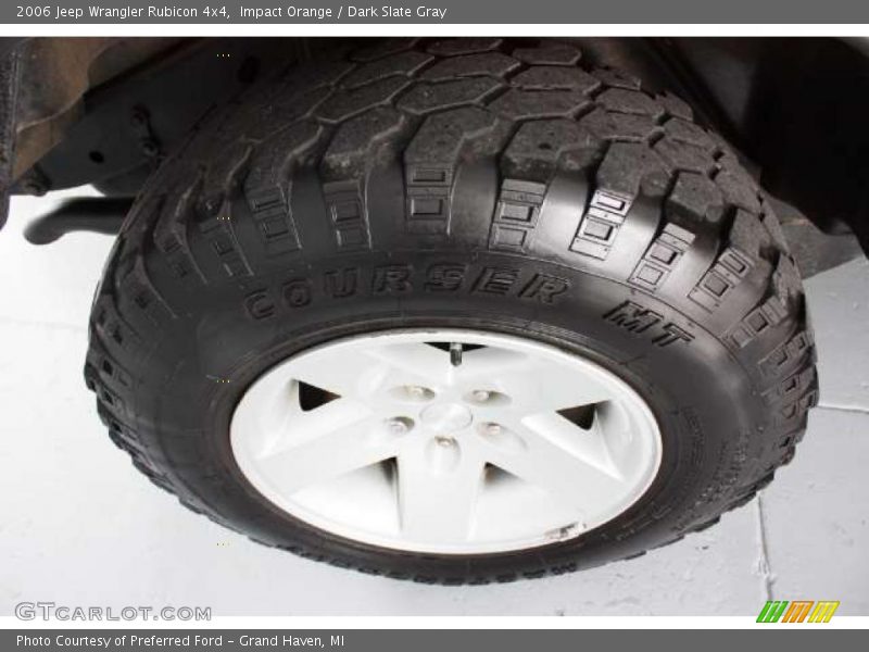 Impact Orange / Dark Slate Gray 2006 Jeep Wrangler Rubicon 4x4