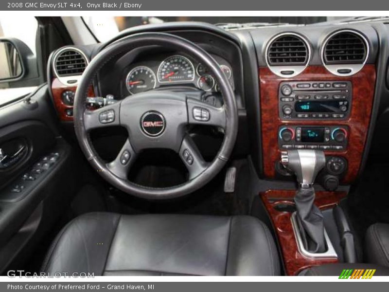Onyx Black / Ebony 2008 GMC Envoy SLT 4x4