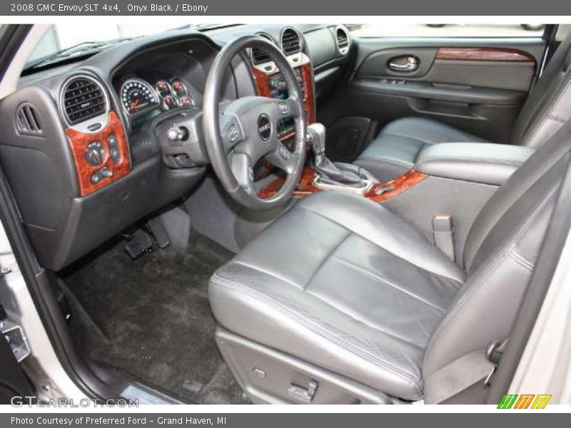 Onyx Black / Ebony 2008 GMC Envoy SLT 4x4