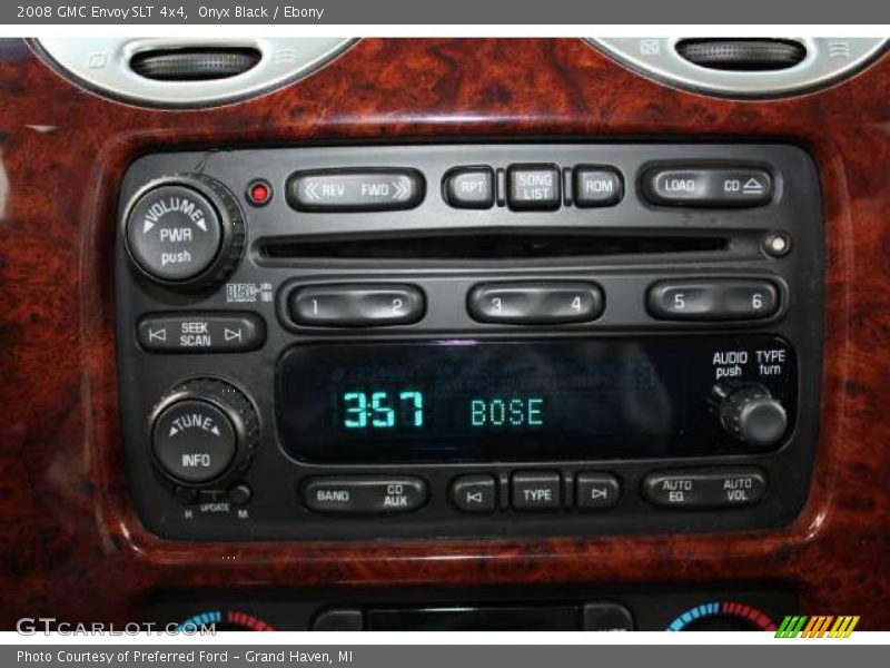 Onyx Black / Ebony 2008 GMC Envoy SLT 4x4