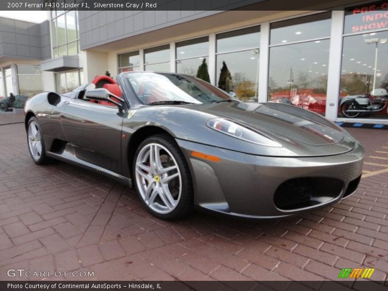 Front 3/4 View of 2007 F430 Spider F1