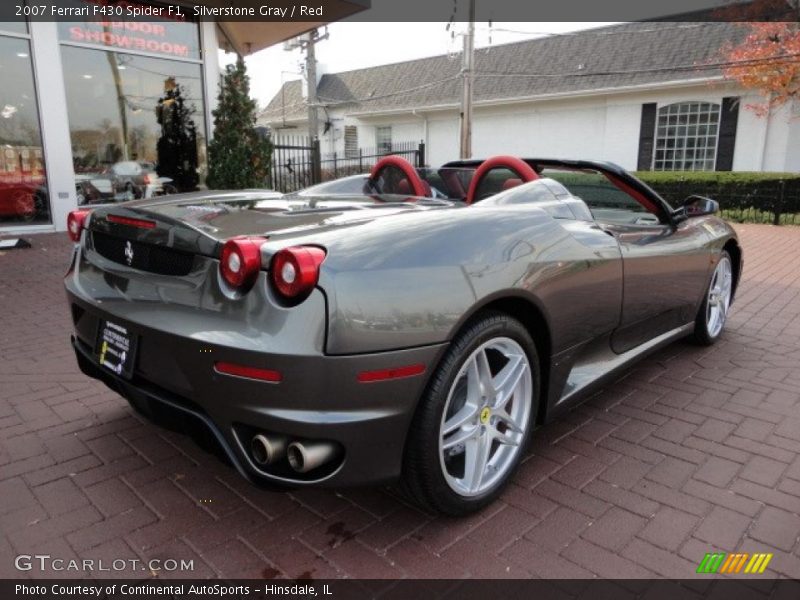  2007 F430 Spider F1 Silverstone Gray