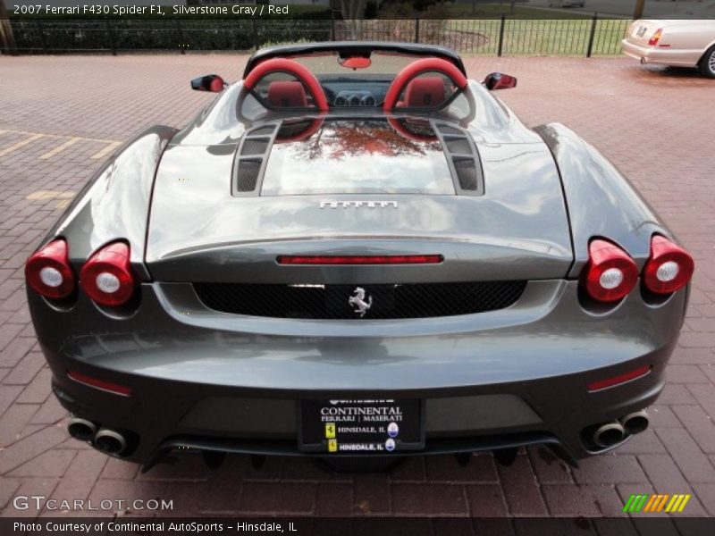  2007 F430 Spider F1 Silverstone Gray