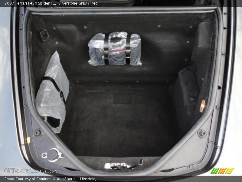  2007 F430 Spider F1 Trunk