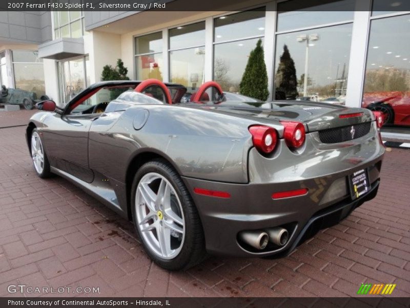  2007 F430 Spider F1 Silverstone Gray