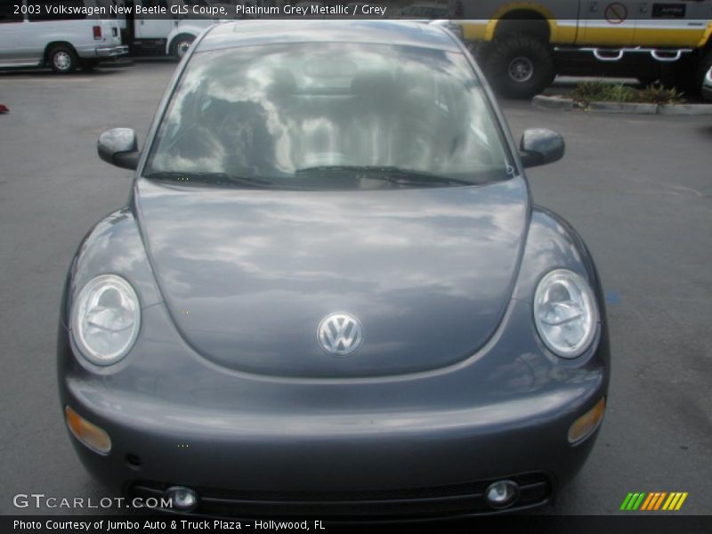 Platinum Grey Metallic / Grey 2003 Volkswagen New Beetle GLS Coupe
