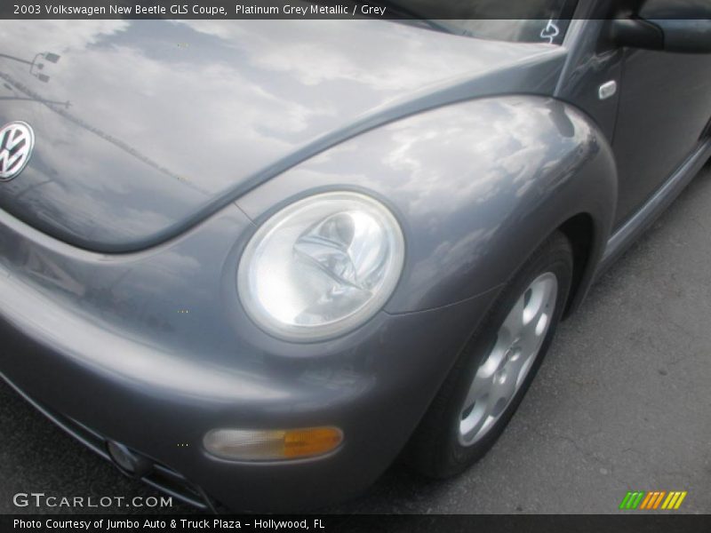 Platinum Grey Metallic / Grey 2003 Volkswagen New Beetle GLS Coupe