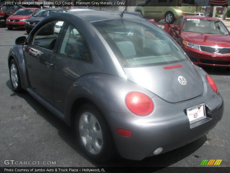 Platinum Grey Metallic / Grey 2003 Volkswagen New Beetle GLS Coupe