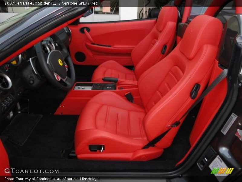  2007 F430 Spider F1 Red Interior