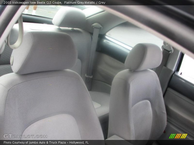 Platinum Grey Metallic / Grey 2003 Volkswagen New Beetle GLS Coupe
