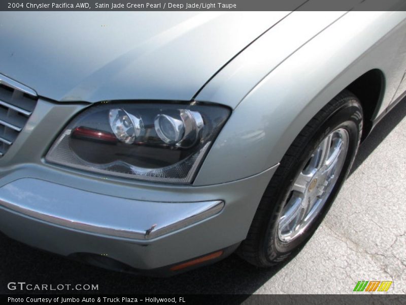 Satin Jade Green Pearl / Deep Jade/Light Taupe 2004 Chrysler Pacifica AWD