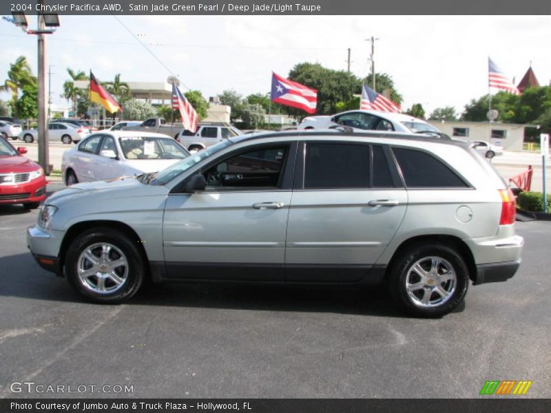 Satin Jade Green Pearl / Deep Jade/Light Taupe 2004 Chrysler Pacifica AWD