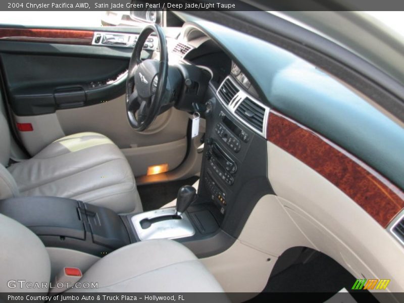 Satin Jade Green Pearl / Deep Jade/Light Taupe 2004 Chrysler Pacifica AWD