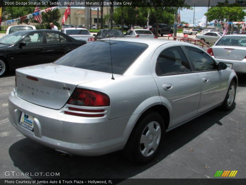 Bright Silver Metallic / Dark Slate Grey 2006 Dodge Stratus SXT Sedan