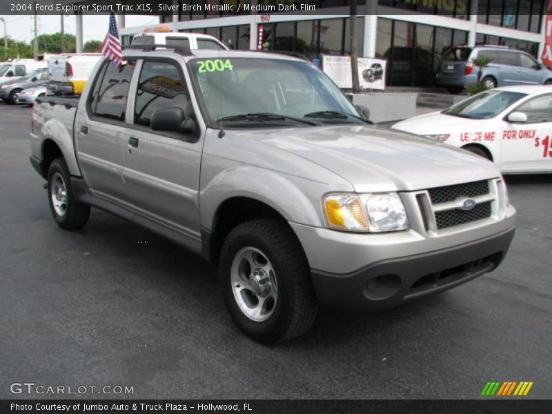 Silver Birch Metallic / Medium Dark Flint 2004 Ford Explorer Sport Trac XLS