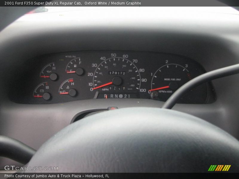  2001 F350 Super Duty XL Regular Cab XL Regular Cab Gauges