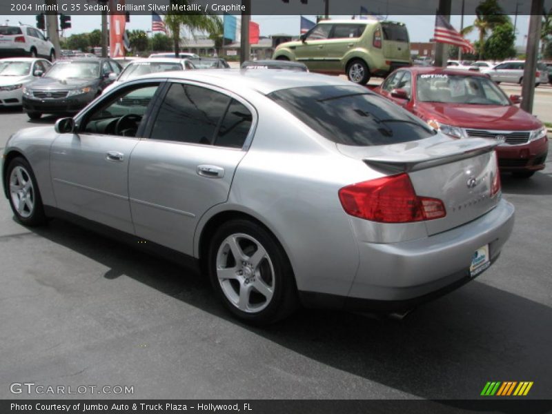  2004 G 35 Sedan Brilliant Silver Metallic